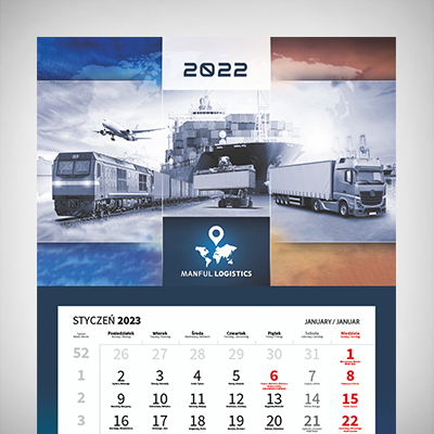 Kalendarz Manful Logistics